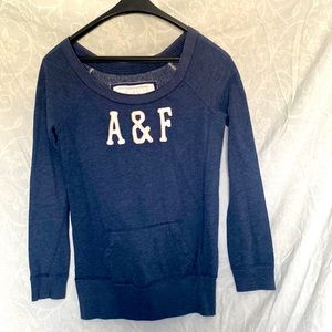 Abercrombie and Fitch wide shoulder sweater long sleeve